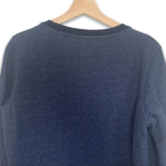 Scotch & Soda Amsterdam Blauw Logo Sweatshirt - Picture 8 of 9